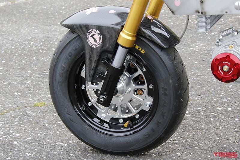 Обезьяньи фокусы: Honda Monkey 125 превратилась в кафе-рейсер — 5