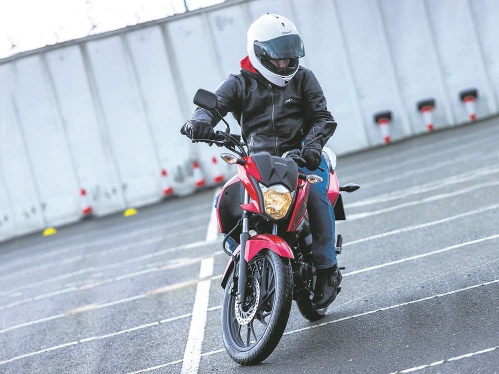 How to make motorbike U turns easy — 2
