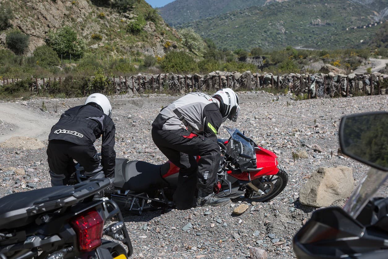 How to ride a motorbike off road — 2
