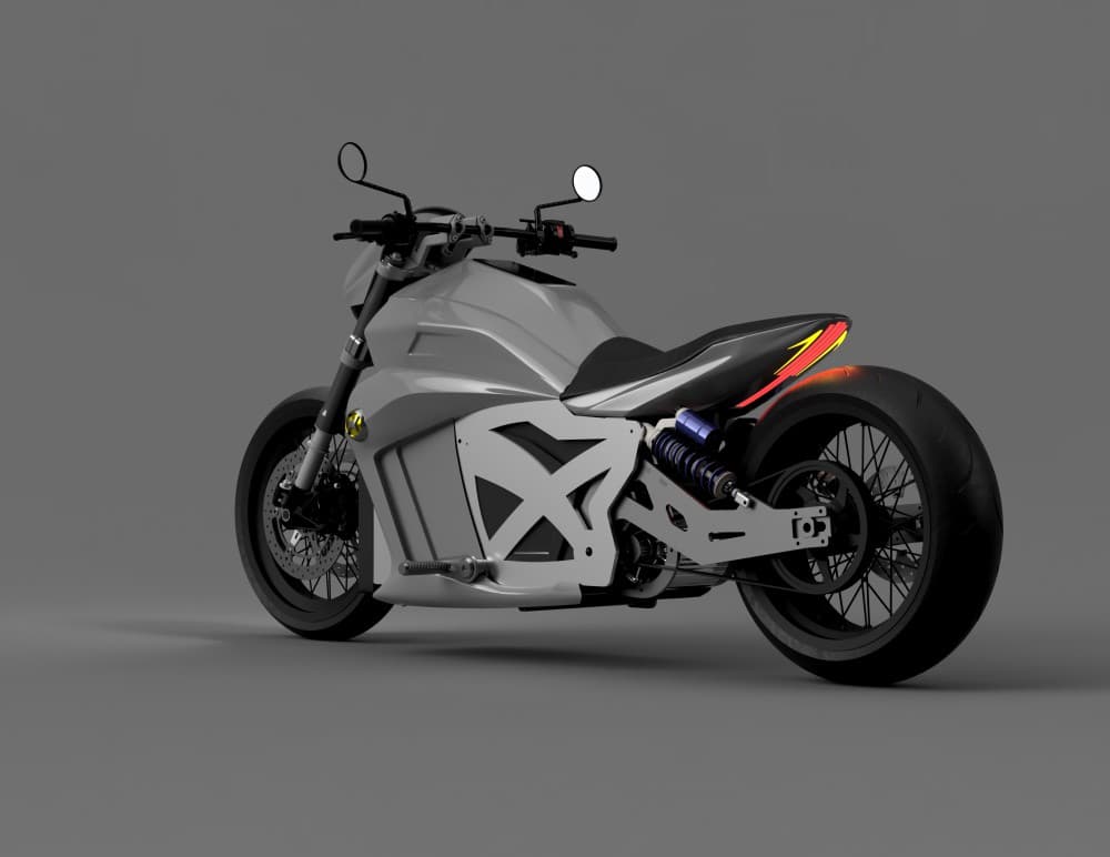 Китайский дракон: Evoke Motorcycles представила бесшумный круизер — 4