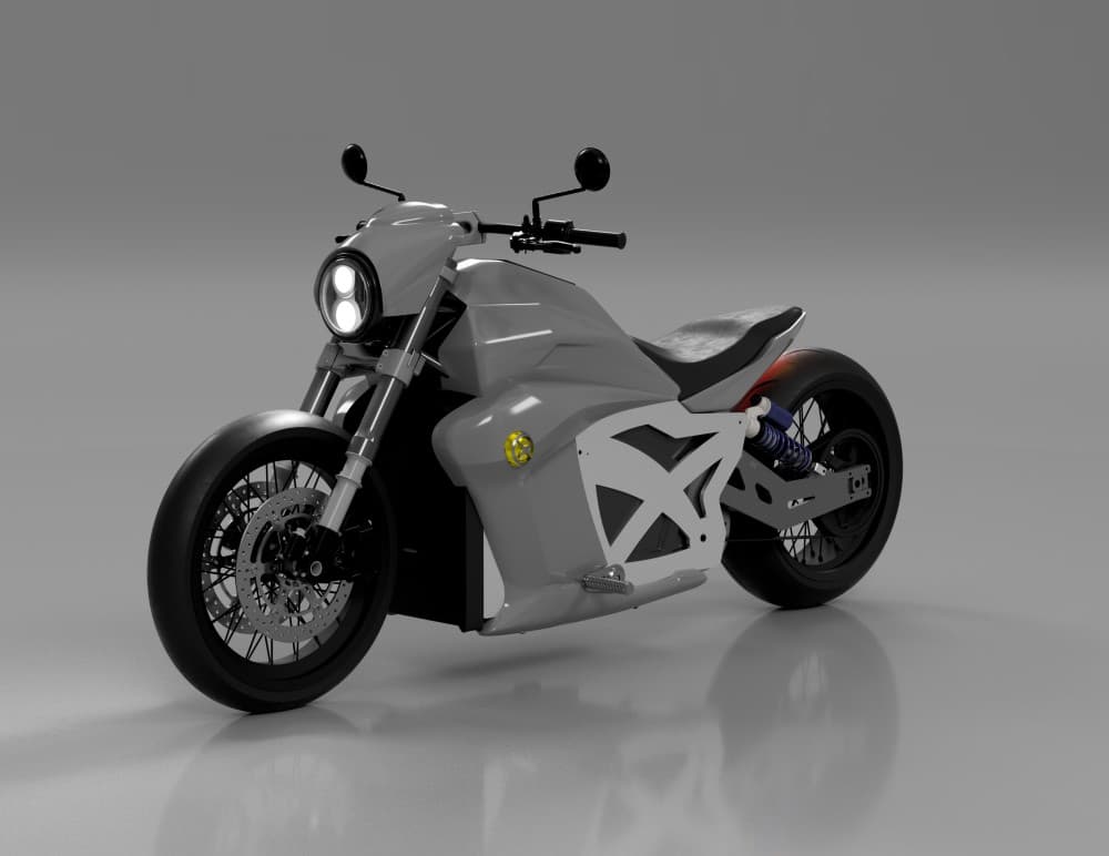 Китайский дракон: Evoke Motorcycles представила бесшумный круизер — 2