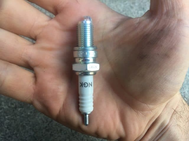 How to the Change the Spark Plugs on a Motorcycle — 14