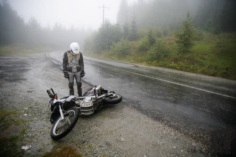 Dropped bike — 2
