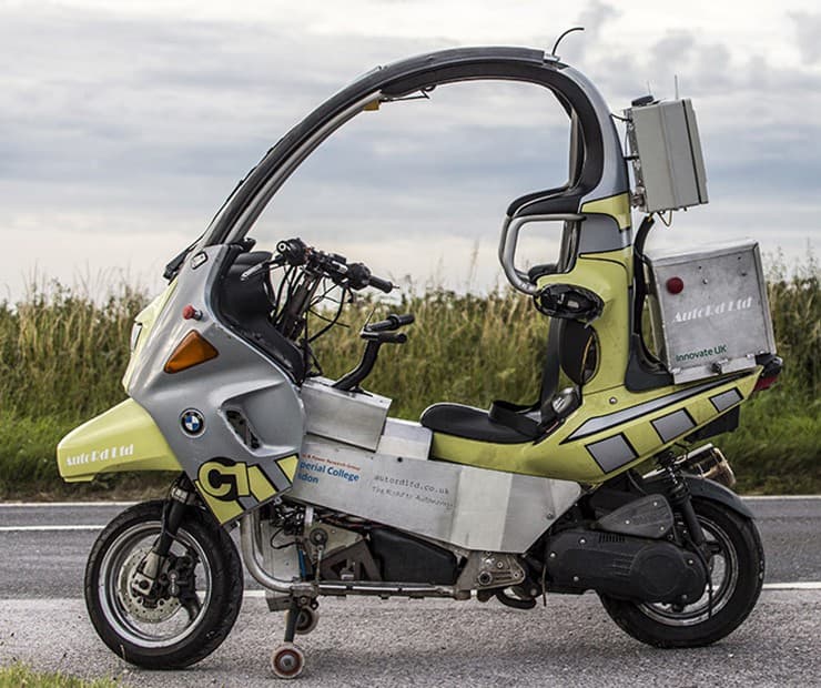 Autonomous BMW C1: — 2