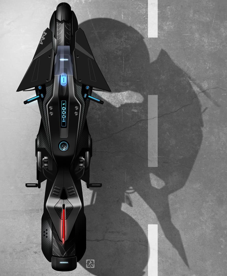 Futuristic Honda motorcycle to star in ‘Ghost in the Shell’ — 3