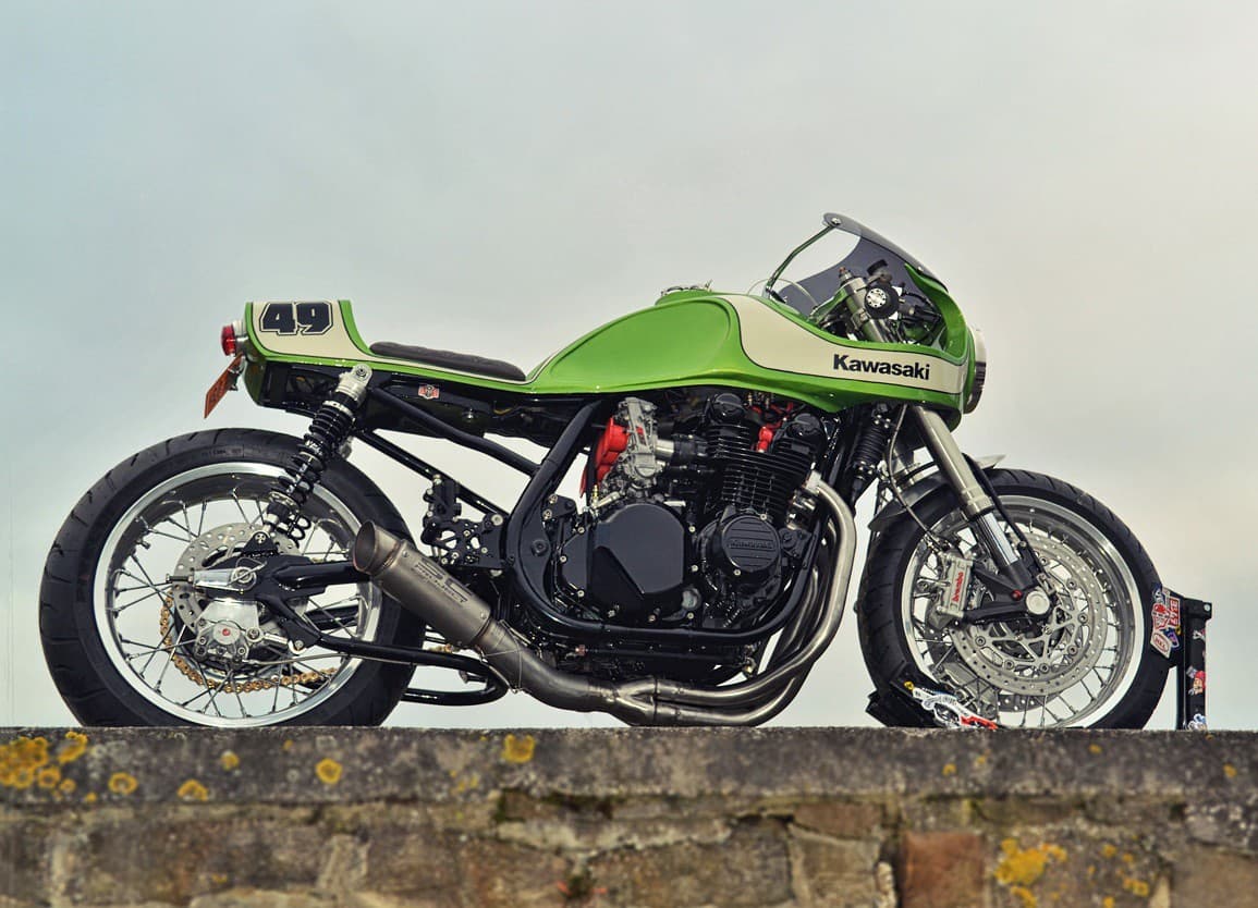 Кастом мечты: Kawasaki Zephyr 750 от британской леди — 13