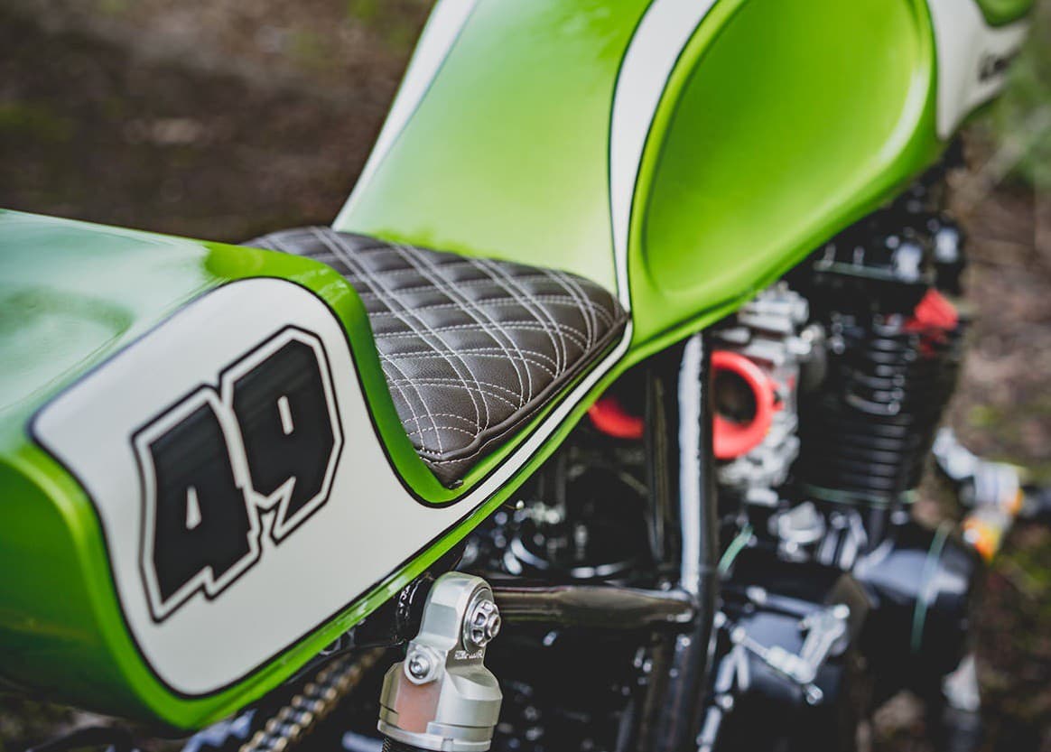 Кастом мечты: Kawasaki Zephyr 750 от британской леди — 11