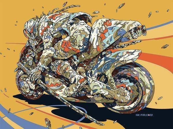 9 Best Motorcycle Poster of 2018 — 4