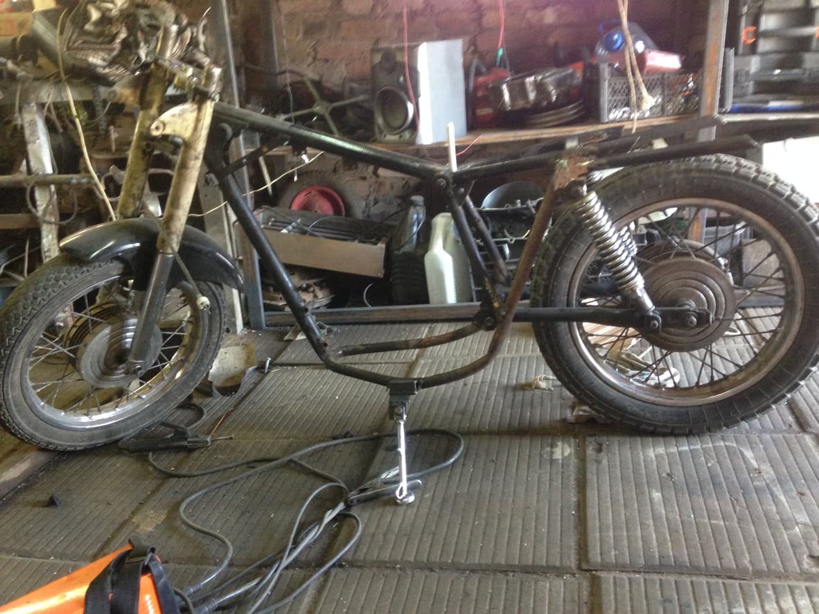 Cafe Racer из старого Ижа — 5