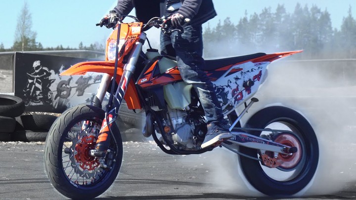 KTM EXC 450 Supermoto Arttu Stenberg