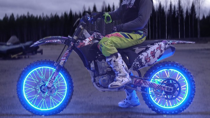 LED LIGHT WHEELS to Motorcycle