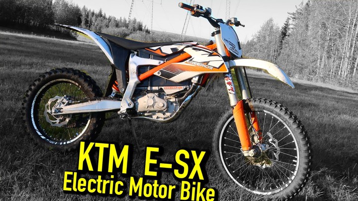 KTM SX-E Freeride electric motorbike Test ride