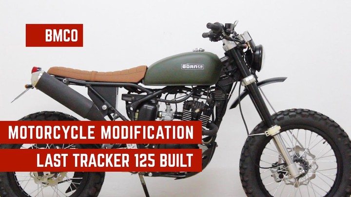 Born Tracker 125 - Motorcycle Modification