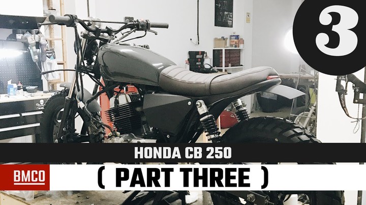 Honda CB 250 (PART THREE) - Motorcycle Modification