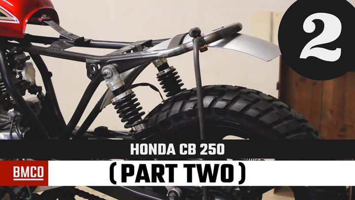 Honda CB 250 (PART TWO) - Motorcycle Modification
