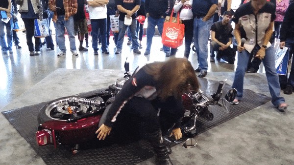 How to Pickup a Fallen Motorcycle