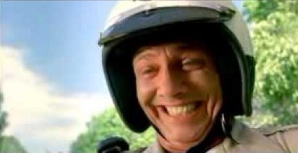 Michael Joiner's funny motorcycle cop commercial