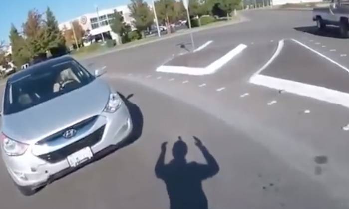 Mom tells son to "drive safe, watch out for idiots"