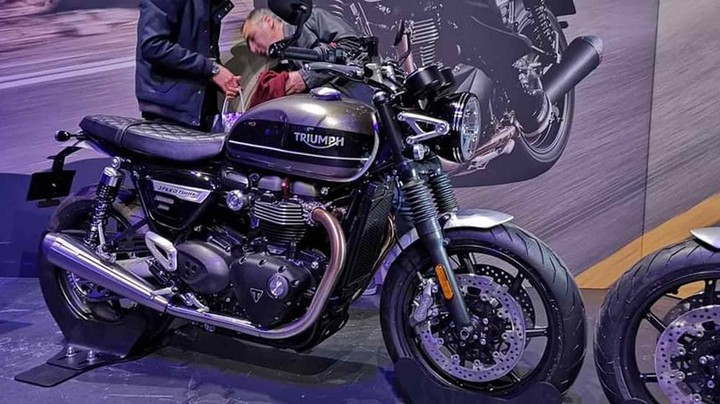 Новый Triumph Speed Twin: первые изображения