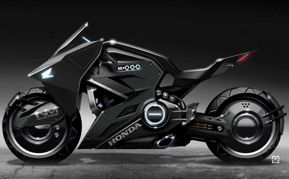 Скарлетт Йоханссон и Honda NM4