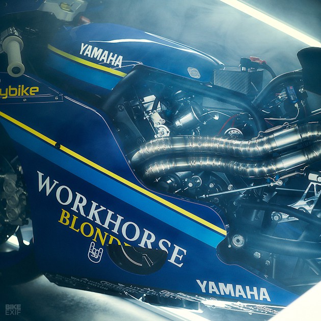 Yamaha XSR700 превратилась в дрэгстер