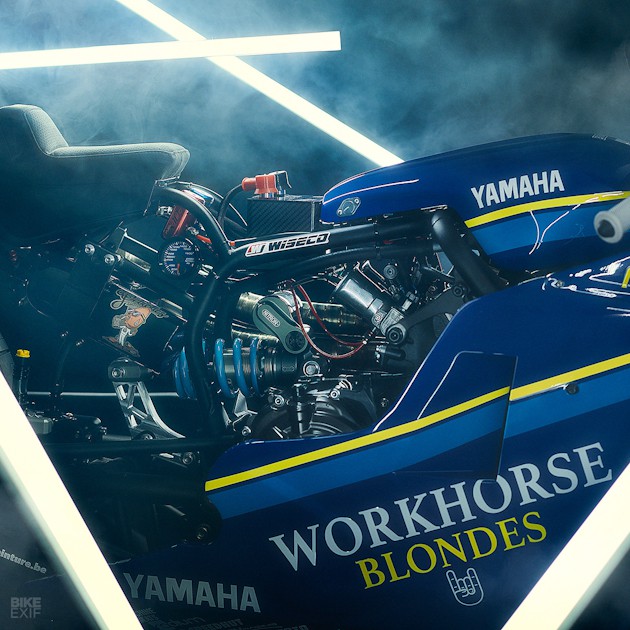 Yamaha XSR700 превратилась в дрэгстер