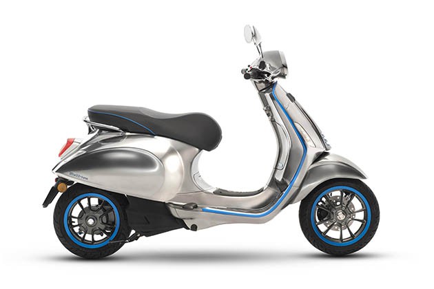 Электрический скутер Vespa появится осенью