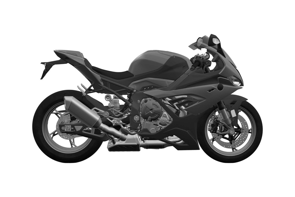 Спортбайк BMW S1000RR показался на патентных рисунках