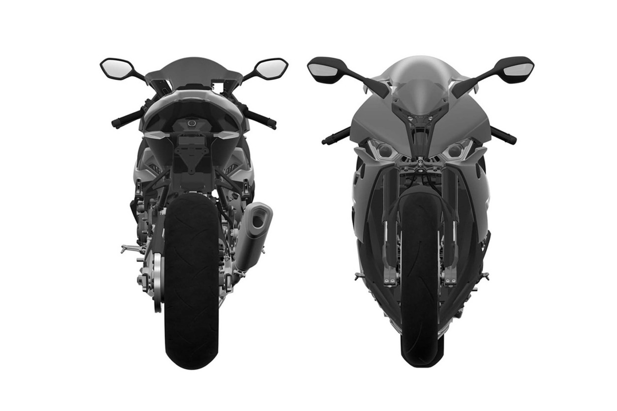 Спортбайк BMW S1000RR показался на патентных рисунках