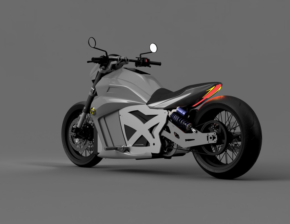 Китайский дракон: Evoke Motorcycles представила бесшумный круизер