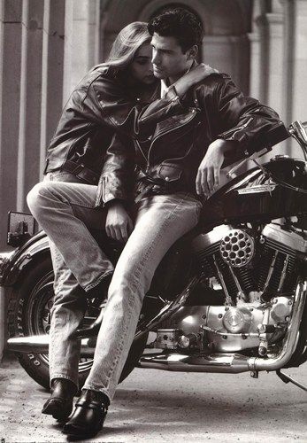 I'm scared to ride on his bike