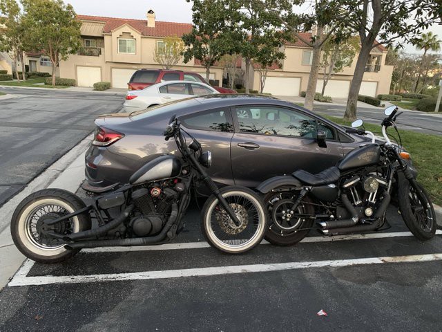 When you’re only given one parking spot