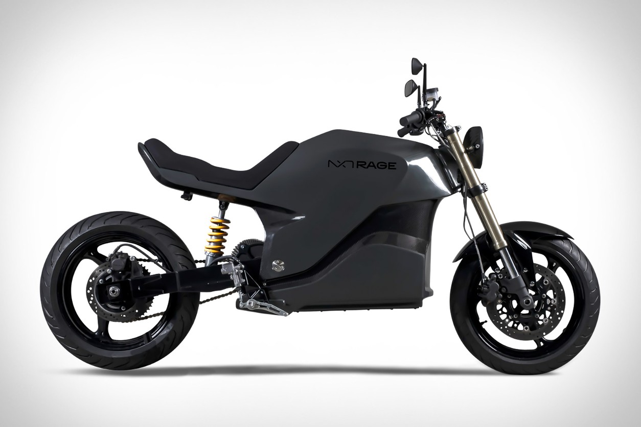Карбоновая ярость: мотоцикл NXT Rage удивляет технологиями