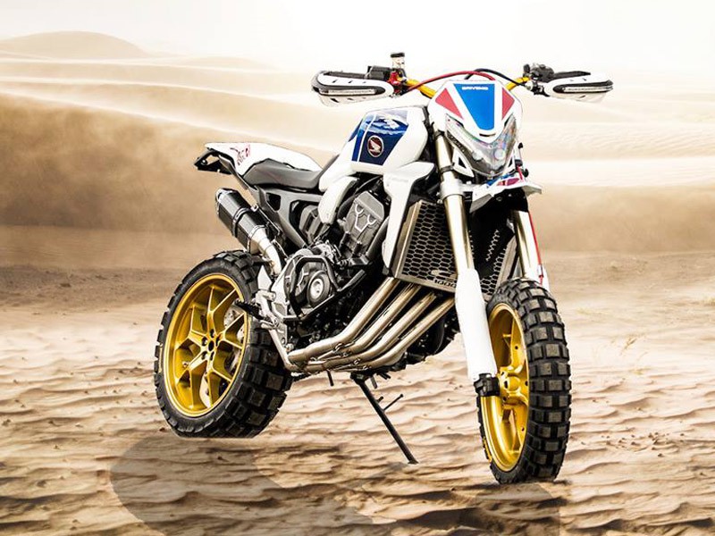 Honda Africa Four CRF1000R Brivemo или буйная швейцарская фантазия