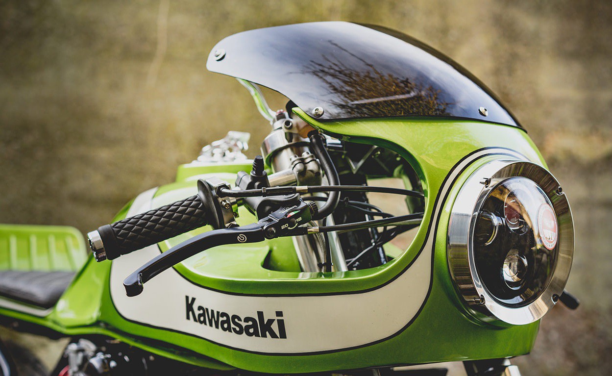 Кастом мечты: Kawasaki Zephyr 750 от британской леди.