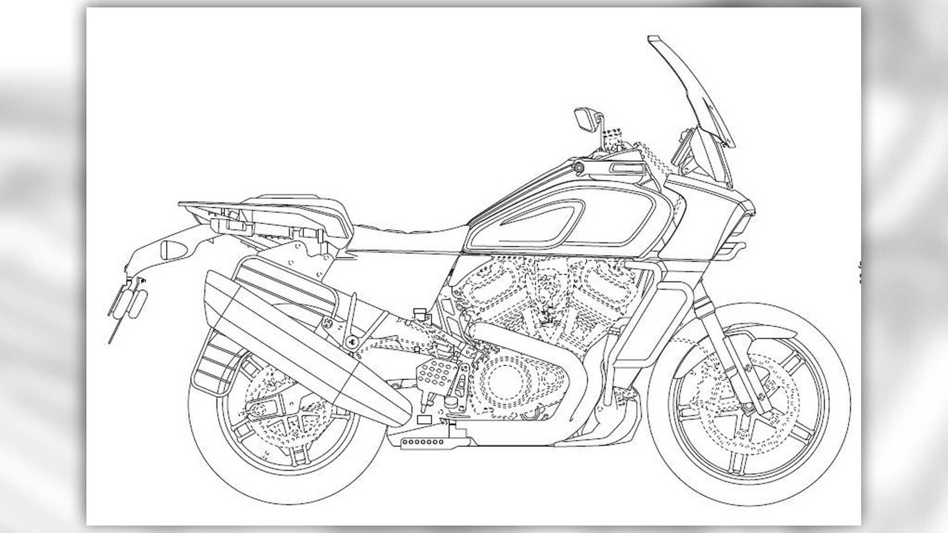 Турэндуро Harley-Davidson Pan America: изображения и подробности