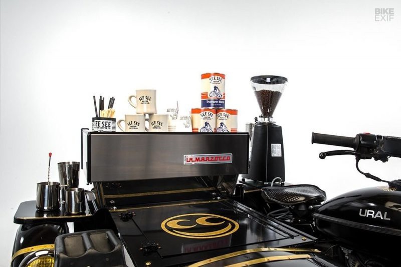 See See Turns A Ural Into A Rolling Coffee Kiosk