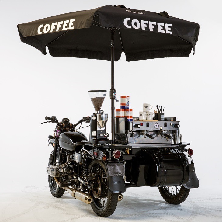 See See Turns A Ural Into A Rolling Coffee Kiosk