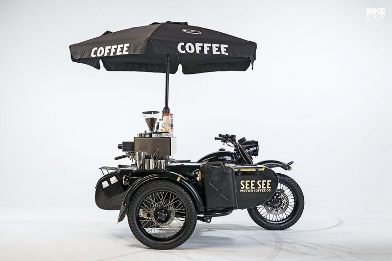 See See Turns A Ural Into A Rolling Coffee Kiosk