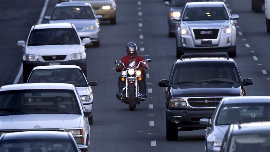 AMA: Study Finds Lane-Splitting Increases Rider Safety