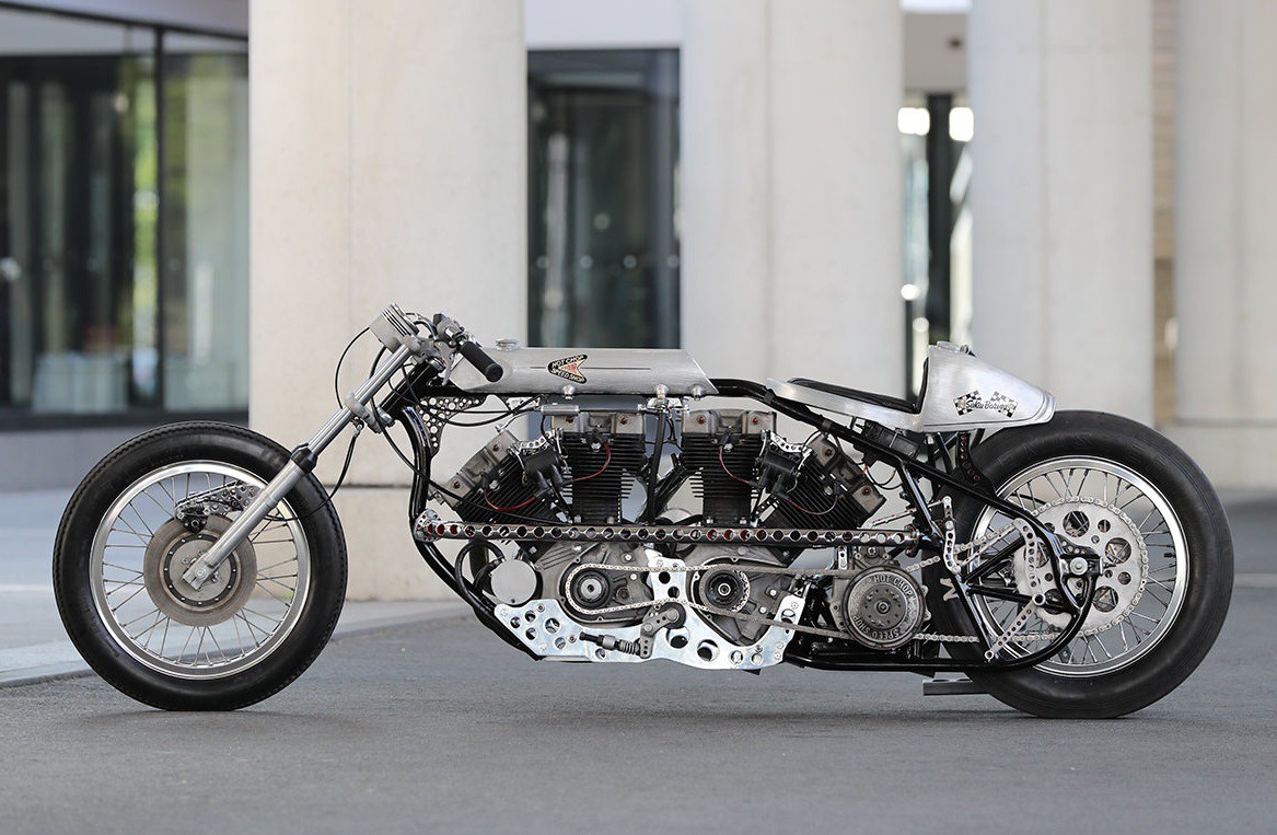 Дважды твин: двухмоторный Harley-Davidson из Японии