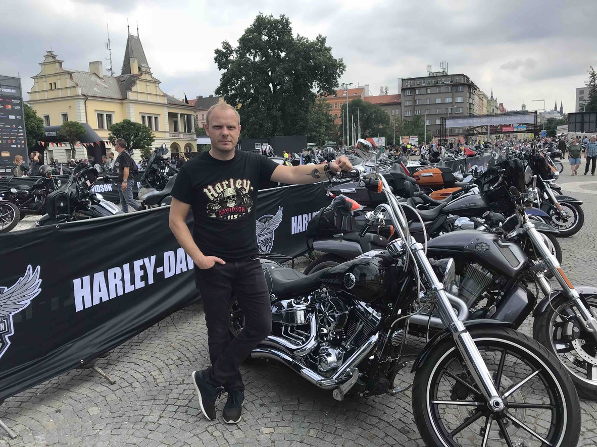 115 Harley Davidson - Praha.