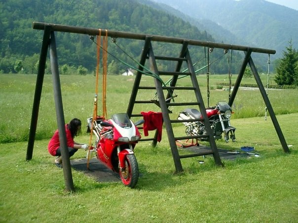 Когда под рукой нет мотоцикла