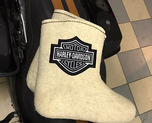 Мотоваленки от Harley-Davidson 😎