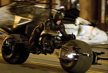 Top 10 superheroes on motorbikes