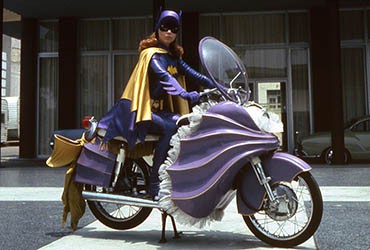 Top 10 superheroes on motorbikes
