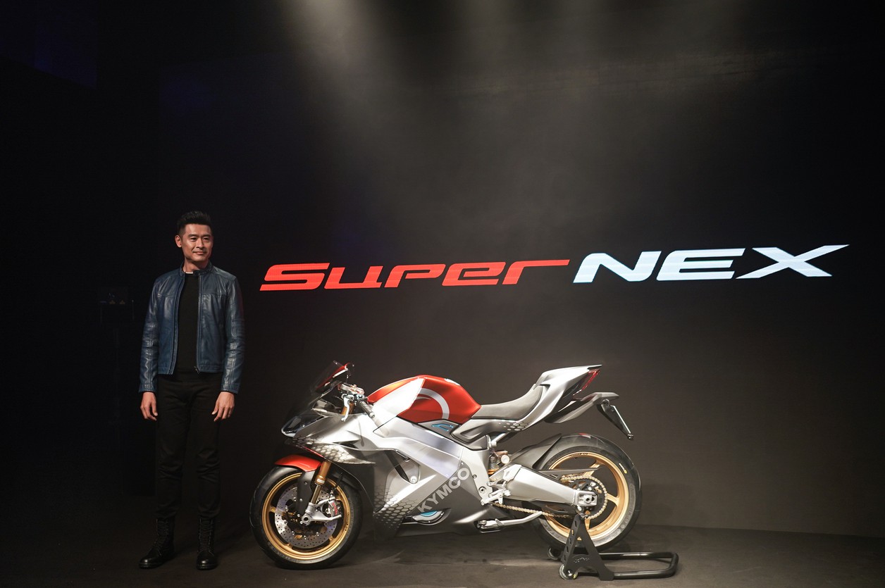 KYMCO Introduces at EICMA 2018 SuperNEX Electric Supersport Motorcycle
