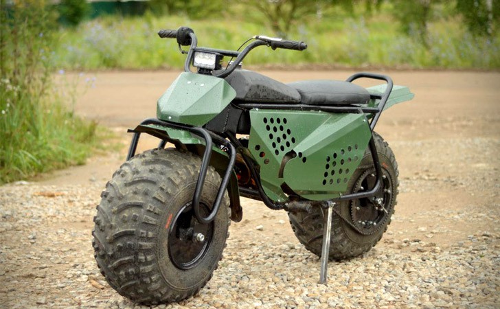 Tarus 2×2: All-Terrain Folding Motorbike
