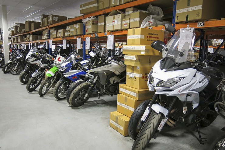 Repairing your bike after an accident