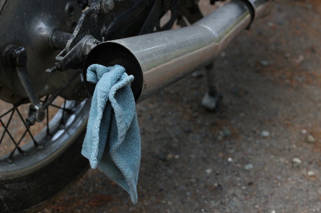 How to Wash a Motorcycle